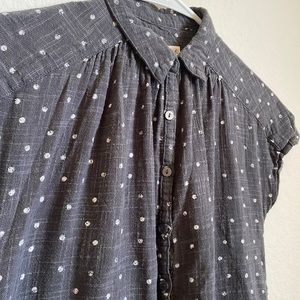 Universal Thread polka dot blouse